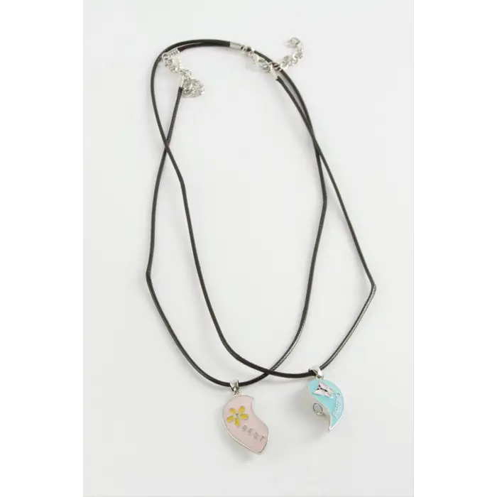 Kalp Arkadaşlık Kolyesi (Çift Kolye)