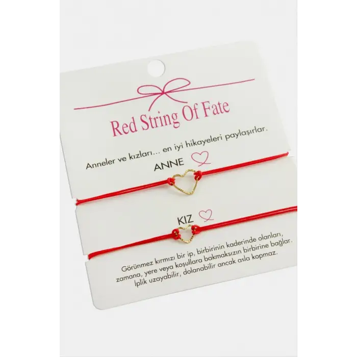 Kalp İp Bileklik