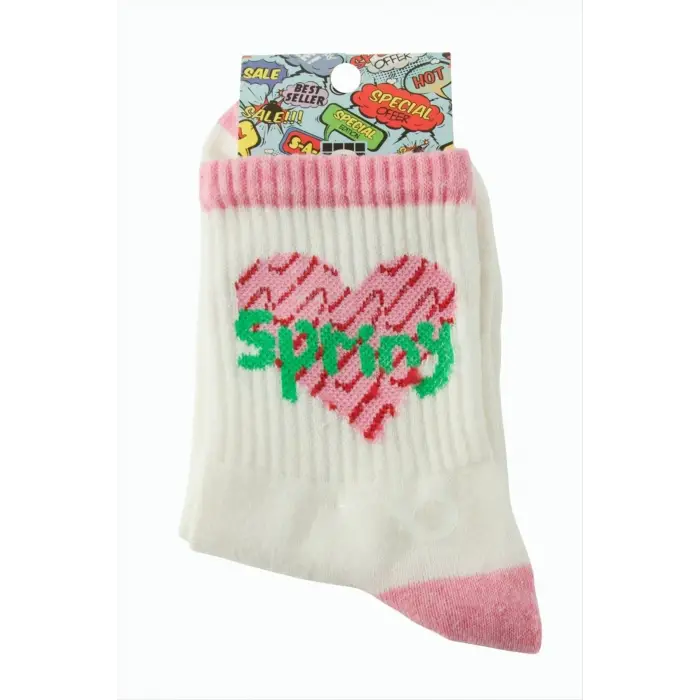 Kalp Kolej Çorap 8*28