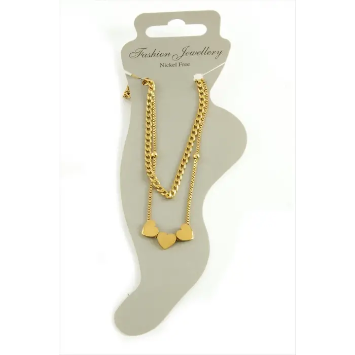 Kalp Lüks Çelik Halhal