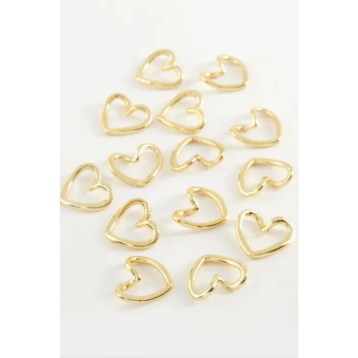 Kalp Metal Bileklik ve Kolye Ucu Aparatı 1 Adet