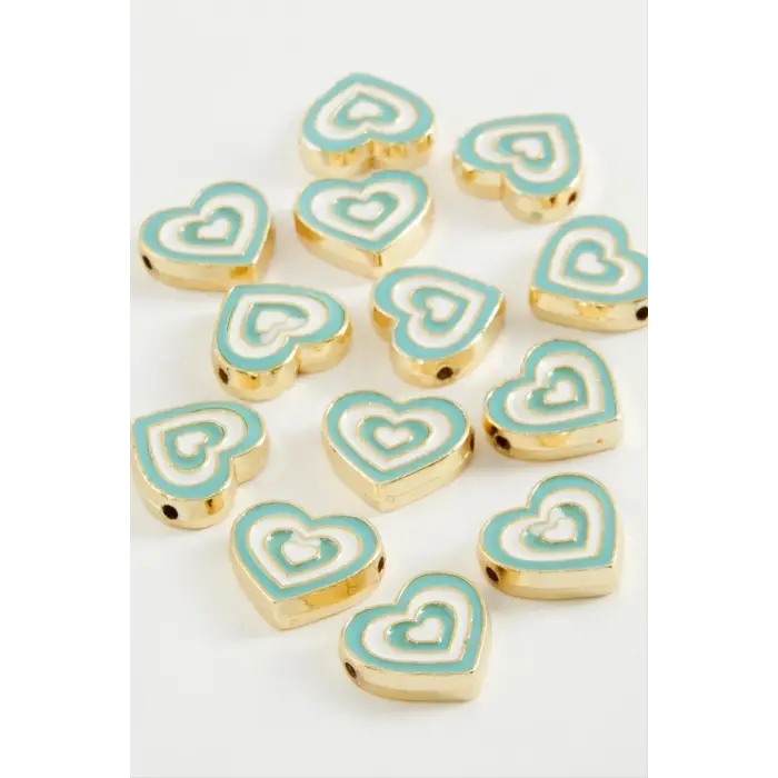 Kalp Mineli Bileklik ve Kolye Ucu Aparatı 1 Adet