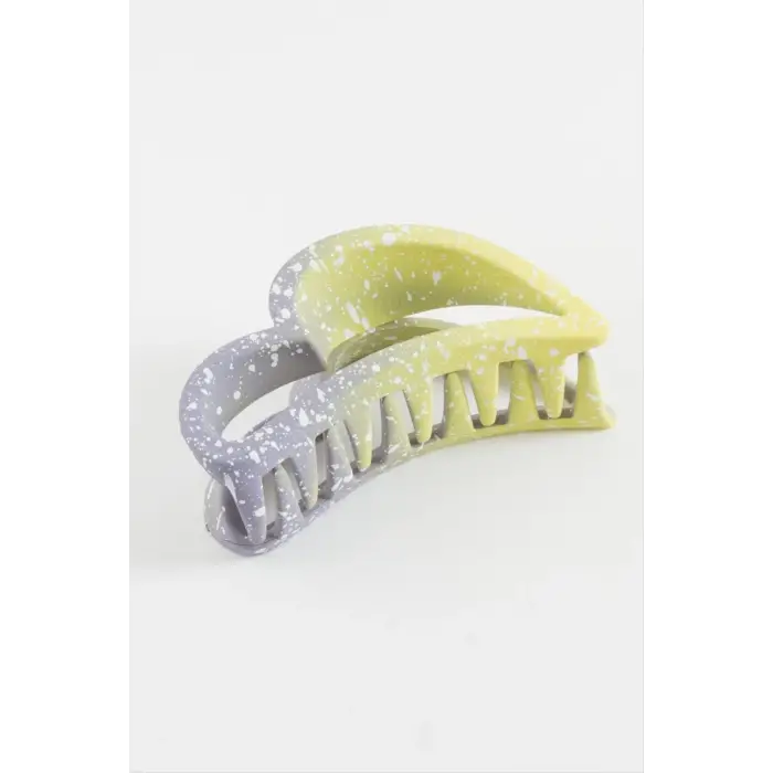 Kalp Renkli Mandal Toka 9 cm