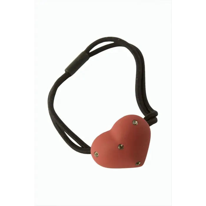 Kalp Taşlı  Lastikli Toka