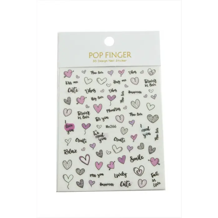 Kalp Tattoo Dövme Sticker