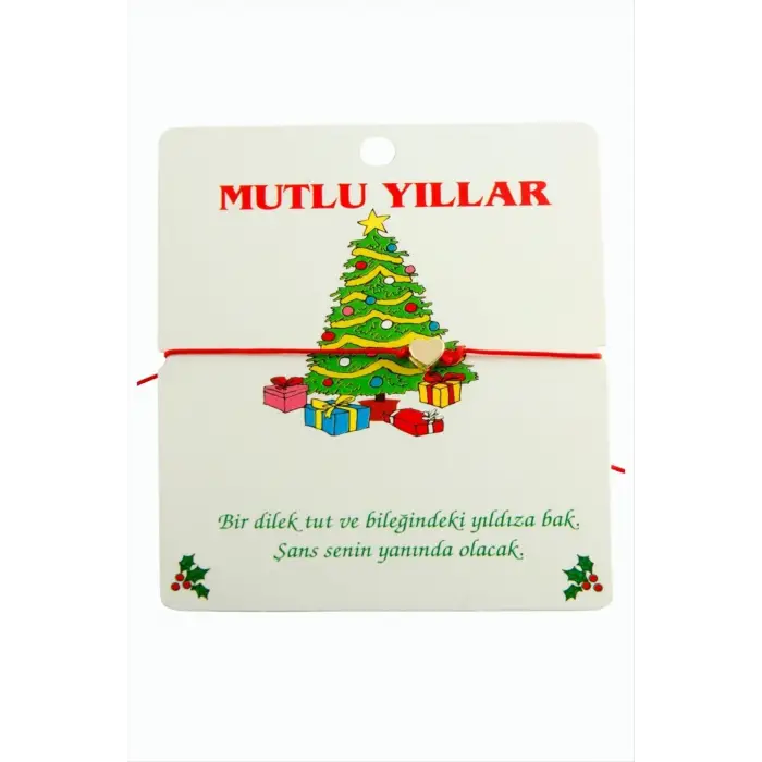 Kalp Yılbaşı Bilekliği