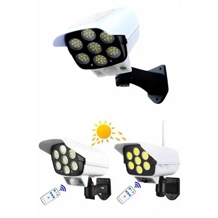 Kamera Görünümlü Solar Lamba