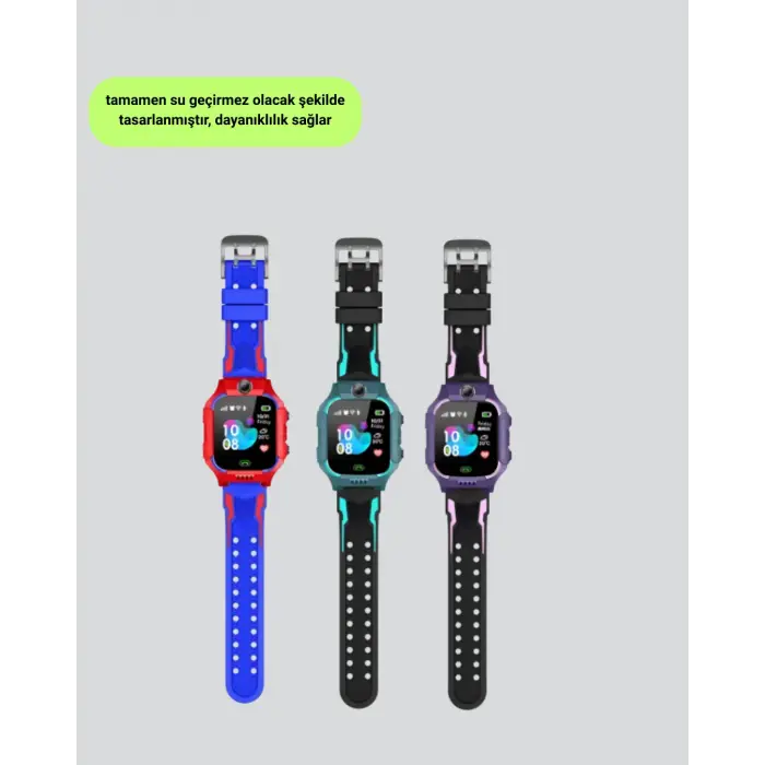 Kamera ve GPS Konumlu Akıllı Çocuk Takip Saati