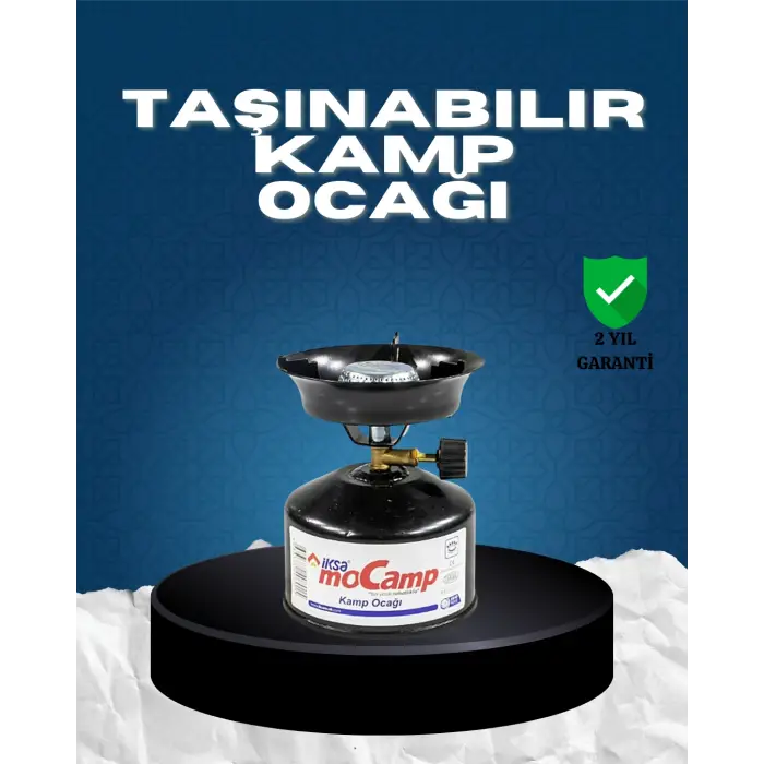 Kamp Ocağı Seti Taşınabilir Tüp ve Denge Aparatlı