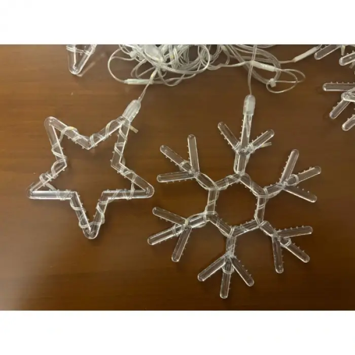 Kar Tanesi Perde LED