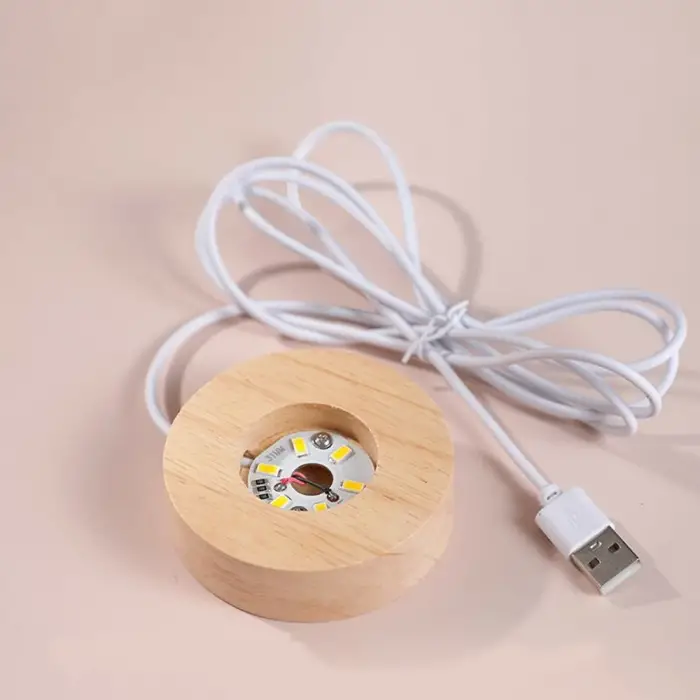 Karahindiba Tasarımlı Işıklı Cam Küre