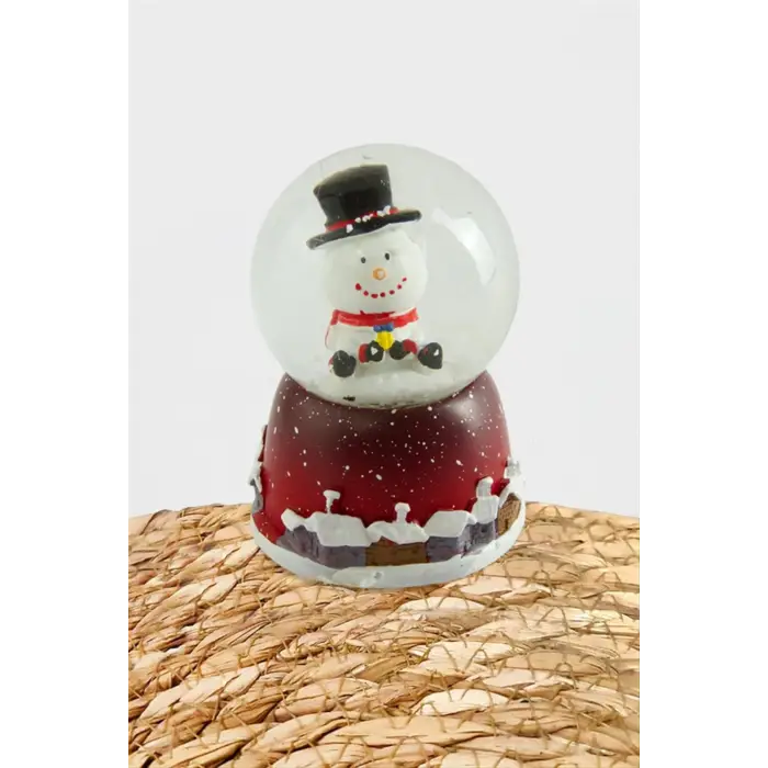 Kardan Adam Işıklı Kar Küresi Minik