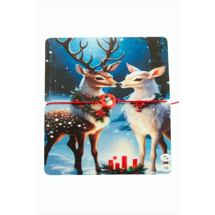 Kardan Adam Yılbaşı Bilekliği