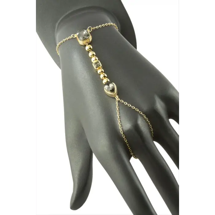 Kare Damla Taşlı Şahmeran