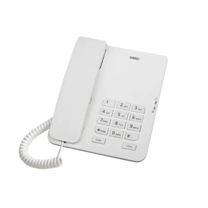 TM140 BEYAZ ANALOG TELEFON CID