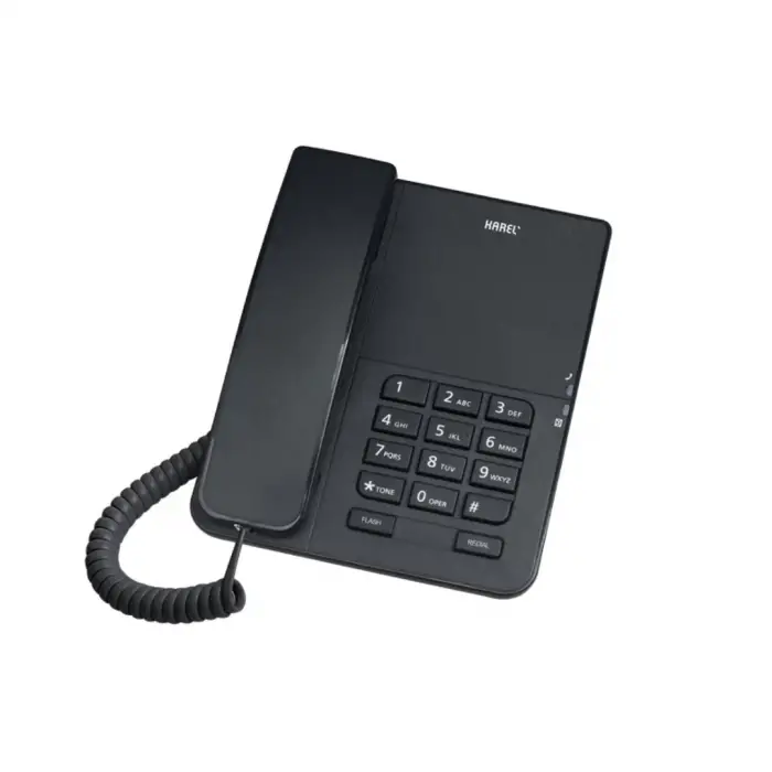 TM140 SİYAH ANALOG TELEFON CID