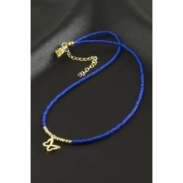 Karışık Figürlü Miyoki Boncuk Kolye 1 Adet