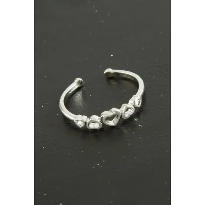 Karışık Lüx Çelik Eklem Yüzük 1 Adet