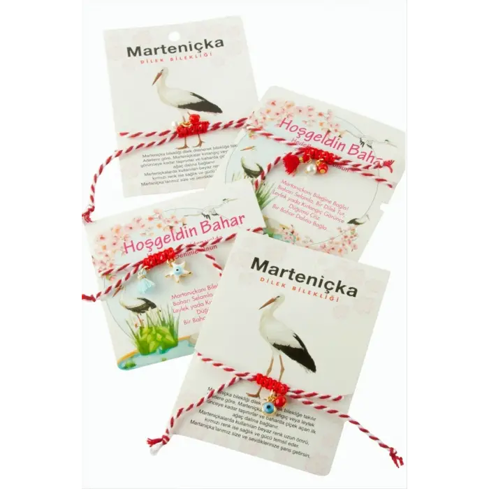 Karışık Marteniçka İp Bileklik