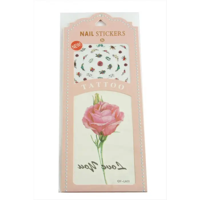 Karışık Tattoo Dövme Sticker 1 Adet