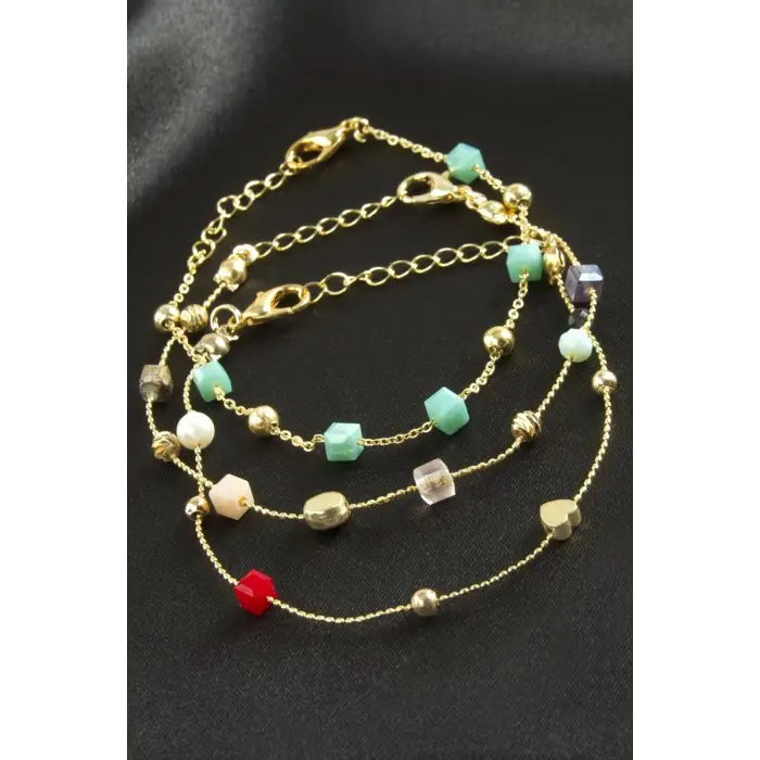 Karışık Trend Kristal Bileklik