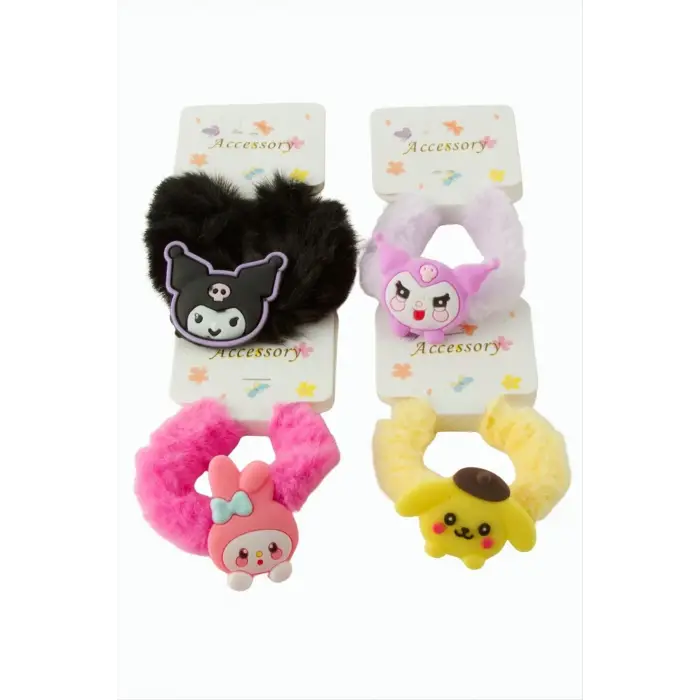 Karışık Tüylü Lastikli Toka