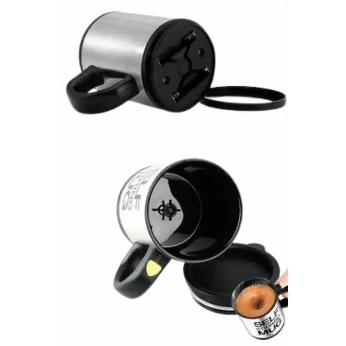 Karıştırıcı Özellikli Mikser Kupa Bardak Termos Bardak