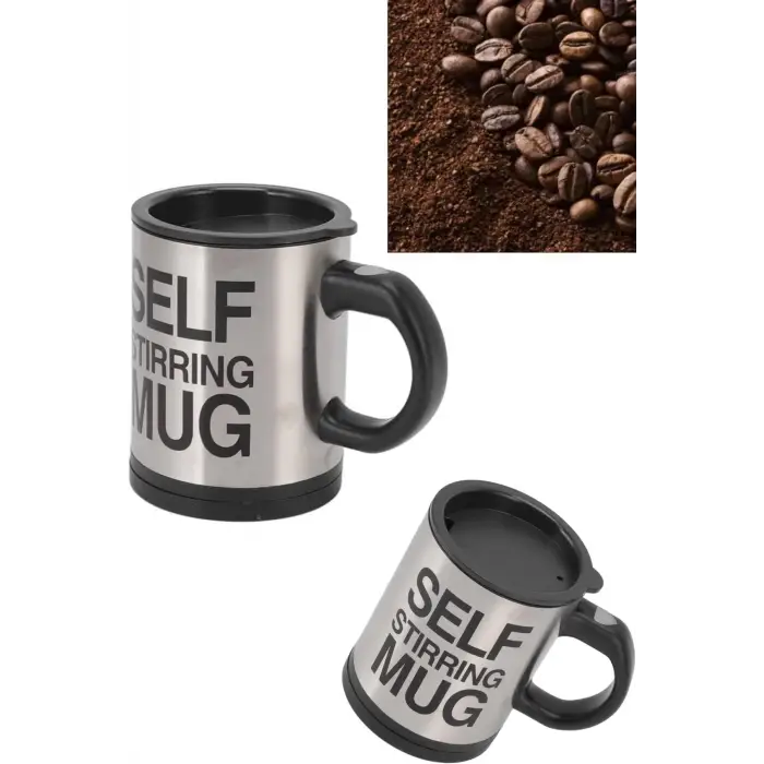 Karıştırıcı Özellikli Mikser Kupa Bardak Termos Bardak