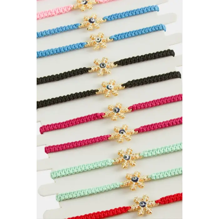 Kartanesi Makrome Örgülü Bileklik