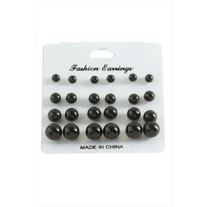 Kartlı İnci Küpe 30 Adet