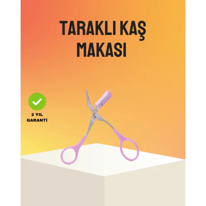Kaş Düzeltme Makası Taraklı – Profesyonel ve Pratik Kaş Bakımı