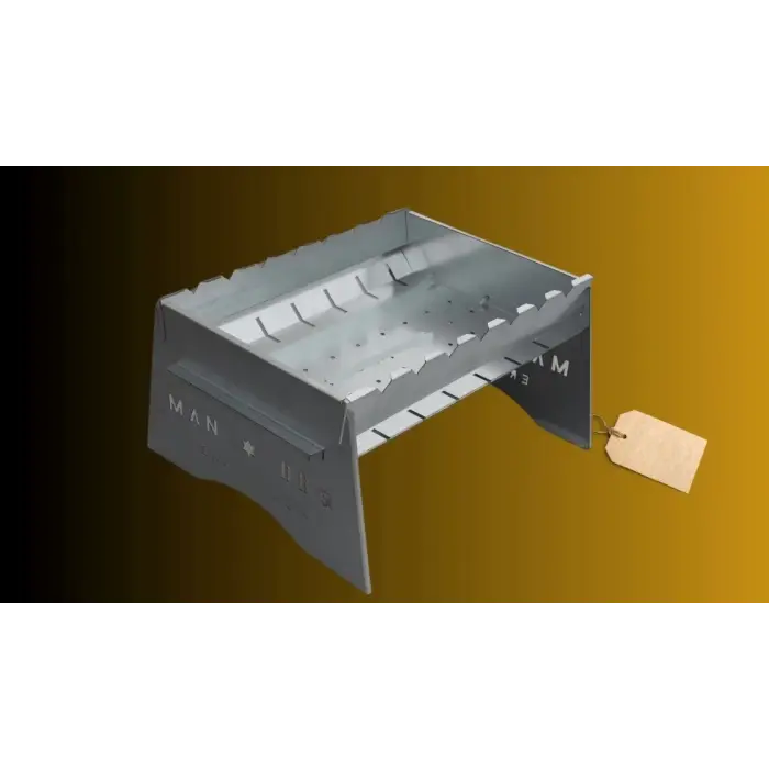 Katlanabilir Mangal - Portatif Katlanabilir Kamp ve Piknik Mangalı 1 MM Kalınlık (336336)