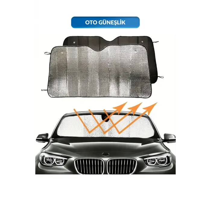 Katlanabilir Ön Cam Güneşlik Isı Önleyici Araç Perdesi Volkswagen Passat Peugeot 3008 Skoda Superb Nissan Qashqai