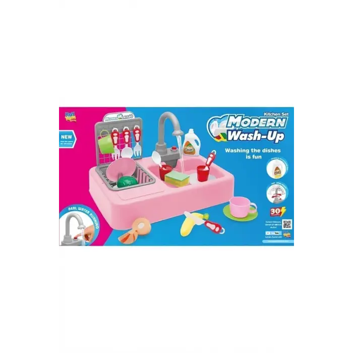 KAY-7020 MODERN PILLI LAVABO PEMBE -VRD