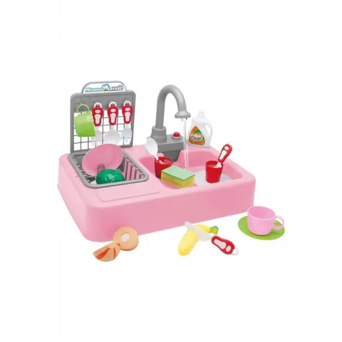 KAY-7020 MODERN PILLI LAVABO PEMBE -VRD