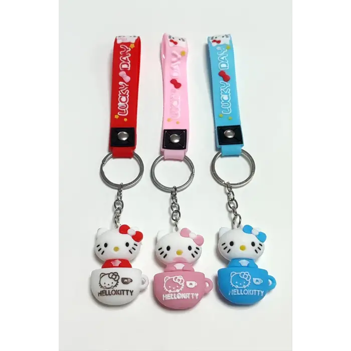 Kedi Silikon Anahtarlık