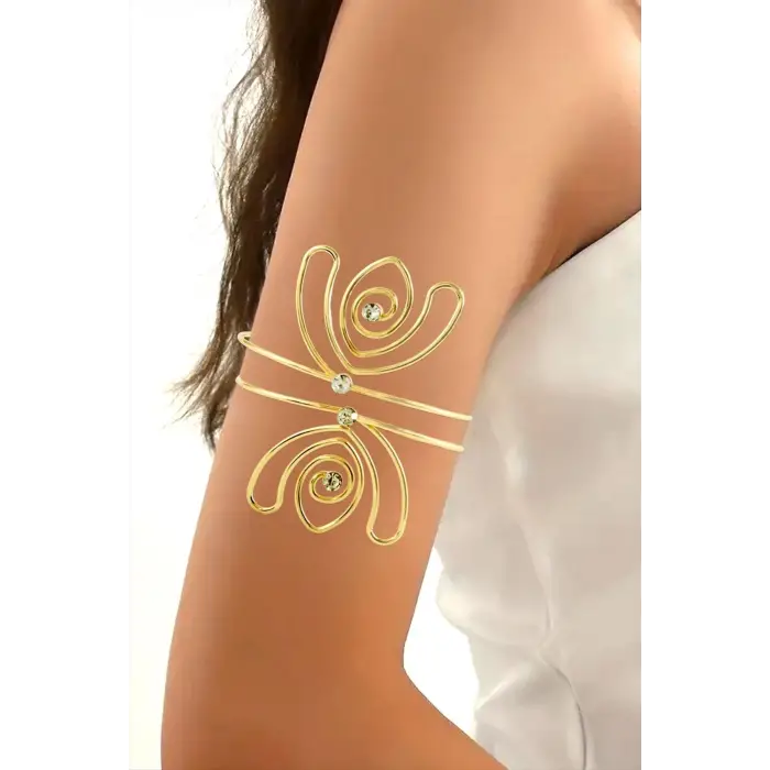 Kelebek Figürlü Üst Kol Pazu Bilekliği