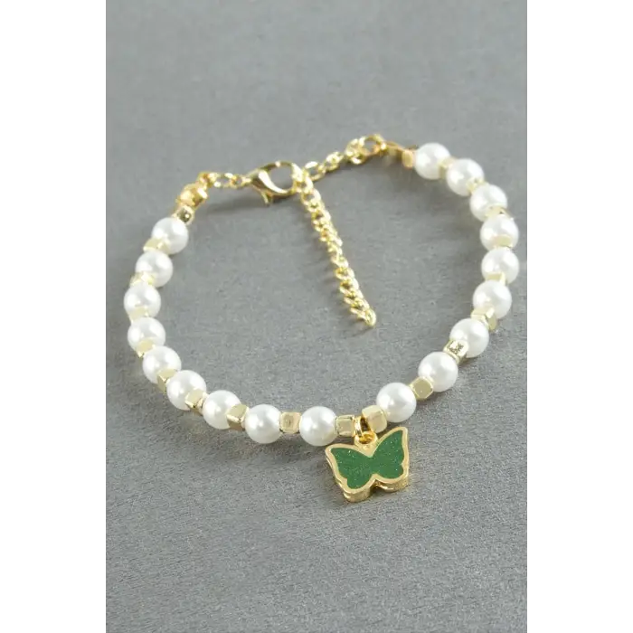 Kelebek İnci Bileklik