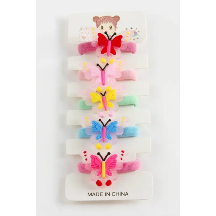 Kelebek Lastikli Toka 5 Adet