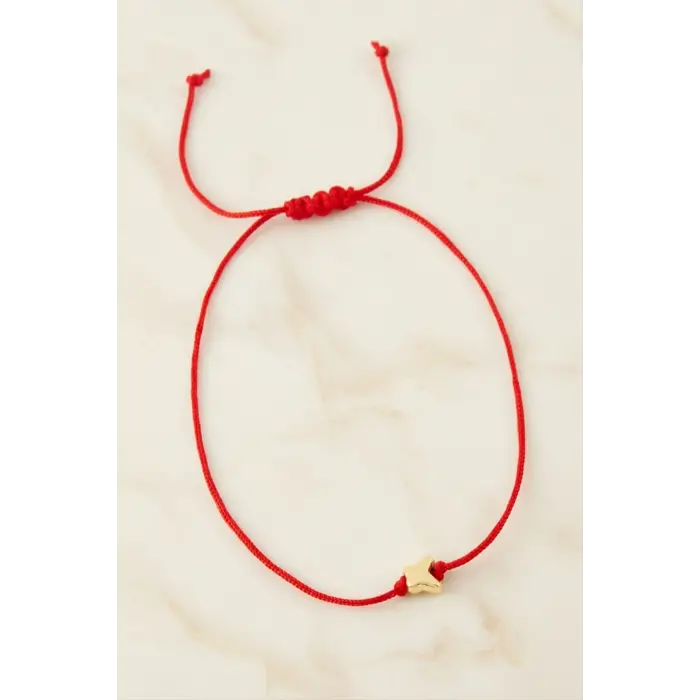 Kelebek Makrome İp Bileklik