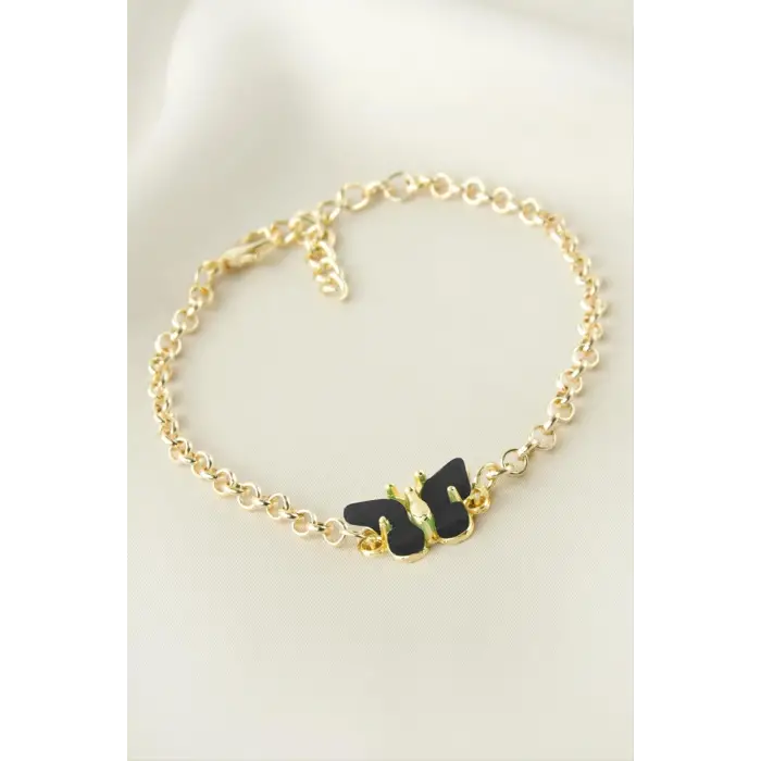 Kelebek Polyester Bileklik