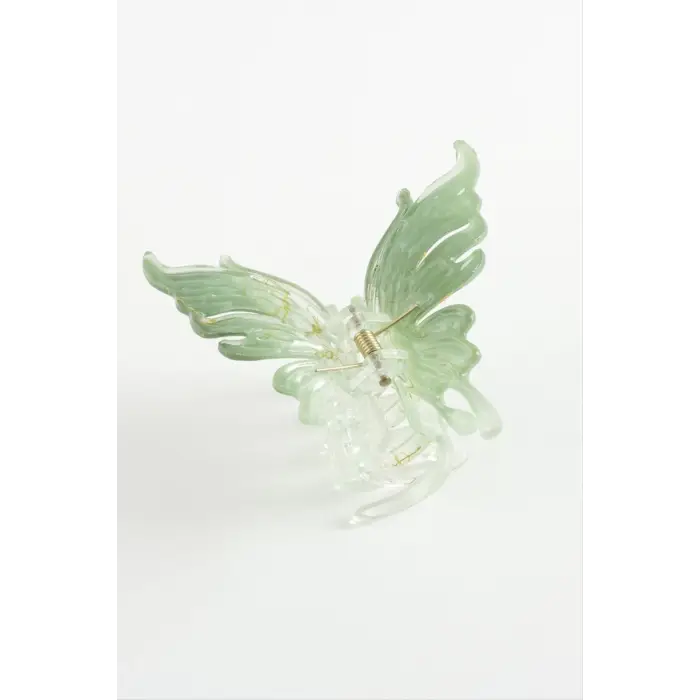 Kelebek Renkli Mandal Toka 9 cm