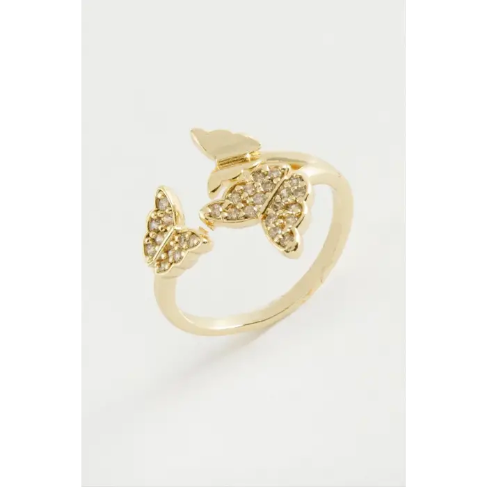 Kelebek Taşlı Yüzük