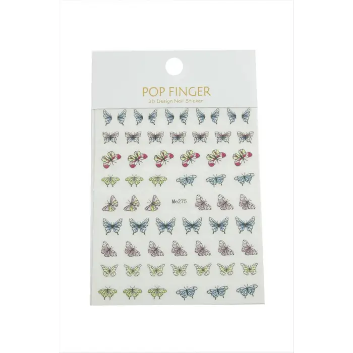 Kelebek Tattoo Dövme Sticker