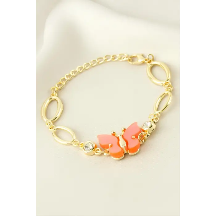 Kelebek Zincirli Bileklik