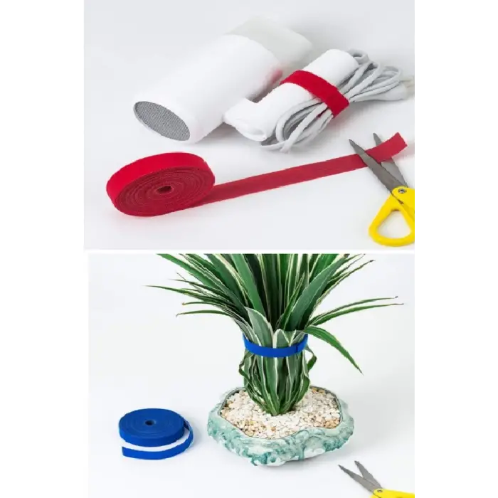 Kesilebilir Kablo  Tutucu Kulaklık Fare Airfry Ev Ofis İçin Cırt Sabitleyici Kablo Düzenleyici (336336)