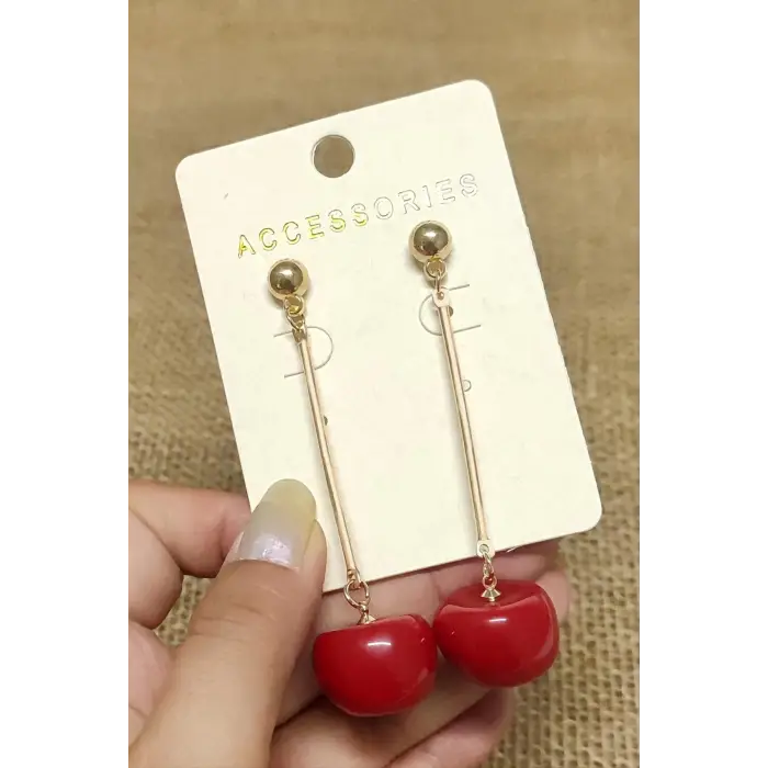 Kiraz Zr Model Küpe