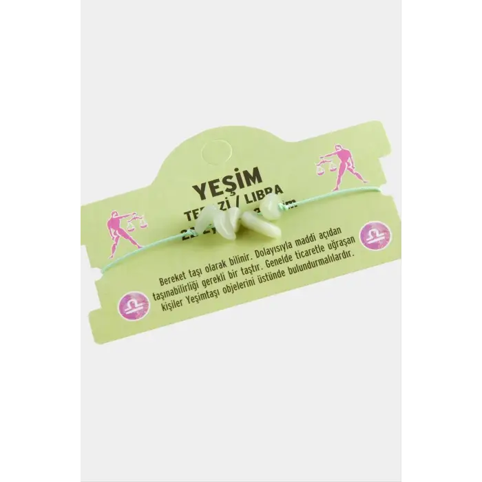 Kırık Doğaltaşlı İp Bileklik