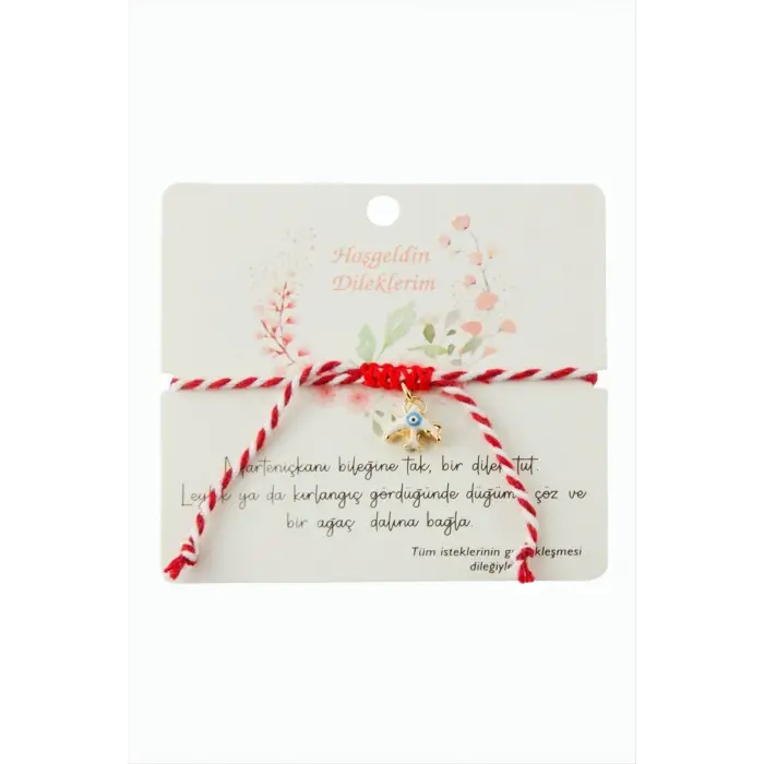 Kırlangıç İnci Marteniçka İp Bileklik