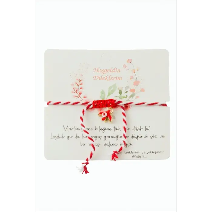 Kırlangıç İnci Marteniçka İp Bileklik